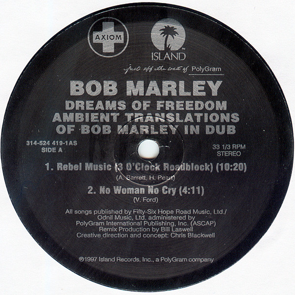 Bob Marley – Dreams Of Freedom (Ambient Translations Of Bob Marley