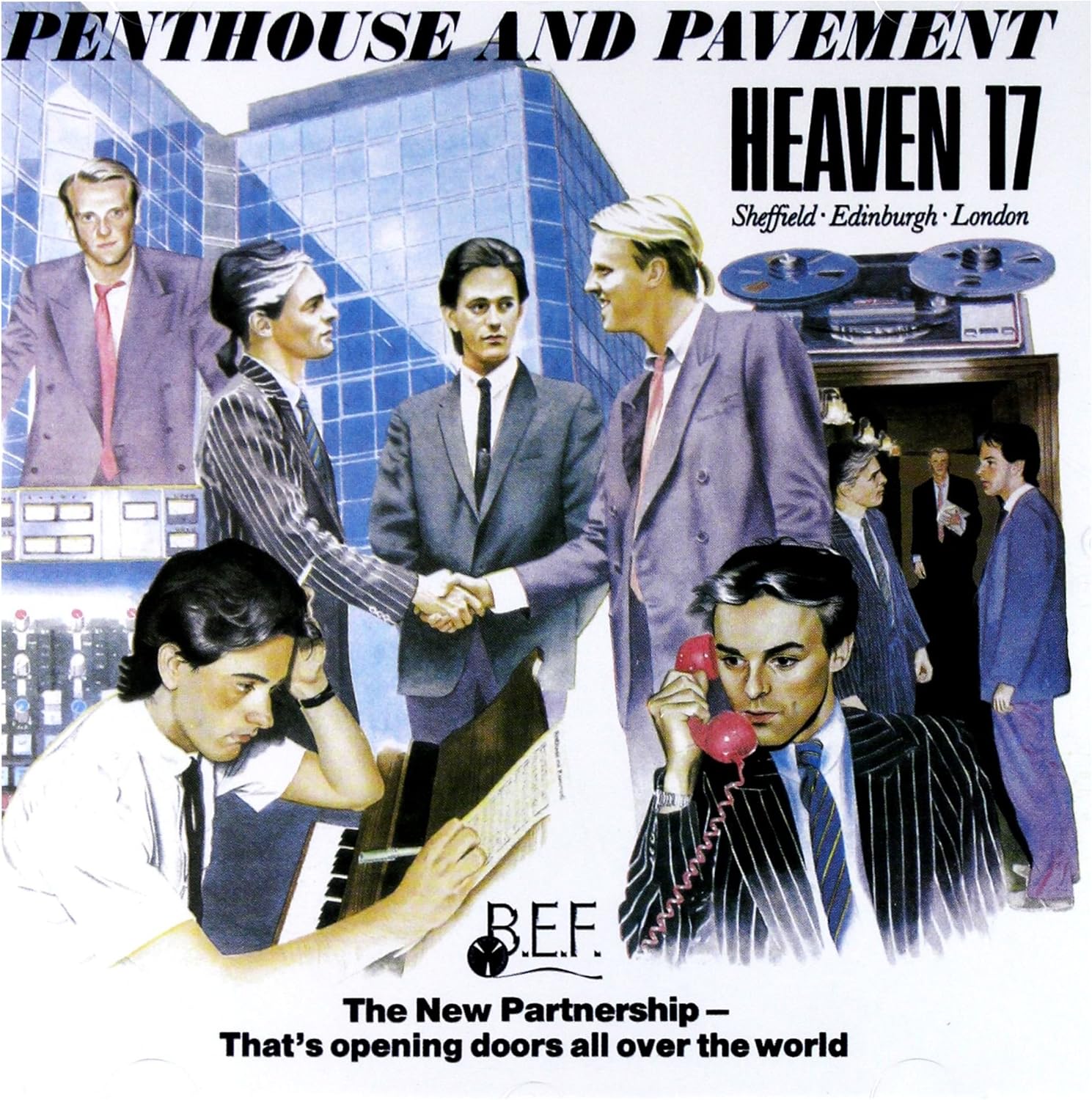 LP Heaven 17 Penthouse And Pavement DEMREC1249 DEMON 未開封 /00260 Heaven 17 – Penthouse And Pavement – 8000 records